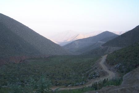 Valle Medio, quebrada de Tijerales